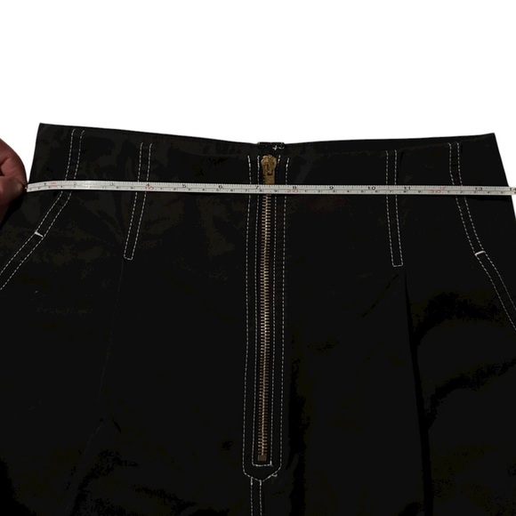 Sandro Paris lantern high waisted pants Size 6 black colour - Picture 16 of 17